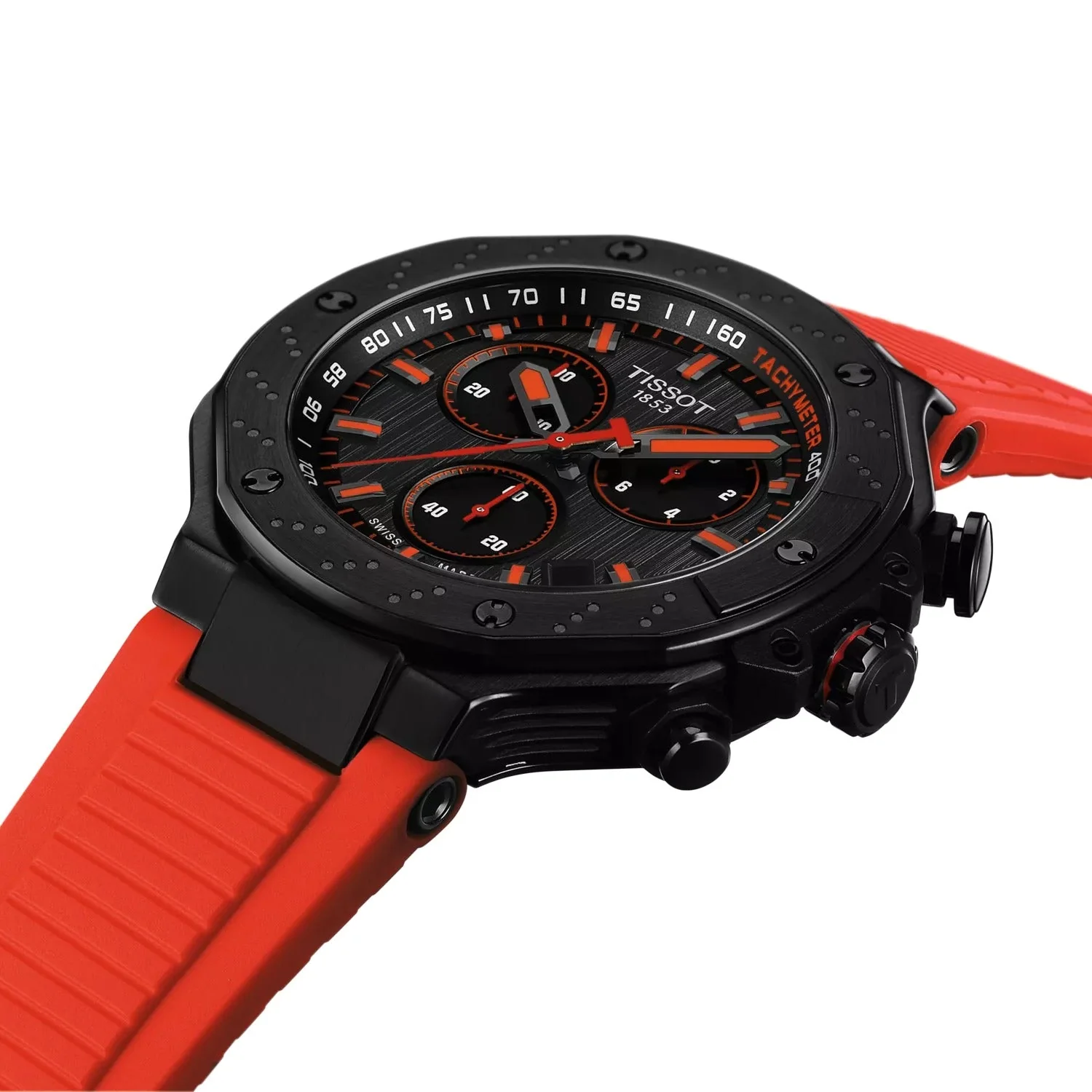 T141.417.37.061.01 Reloj Tissot T-Race de hombre correa de silicona - Image 3
