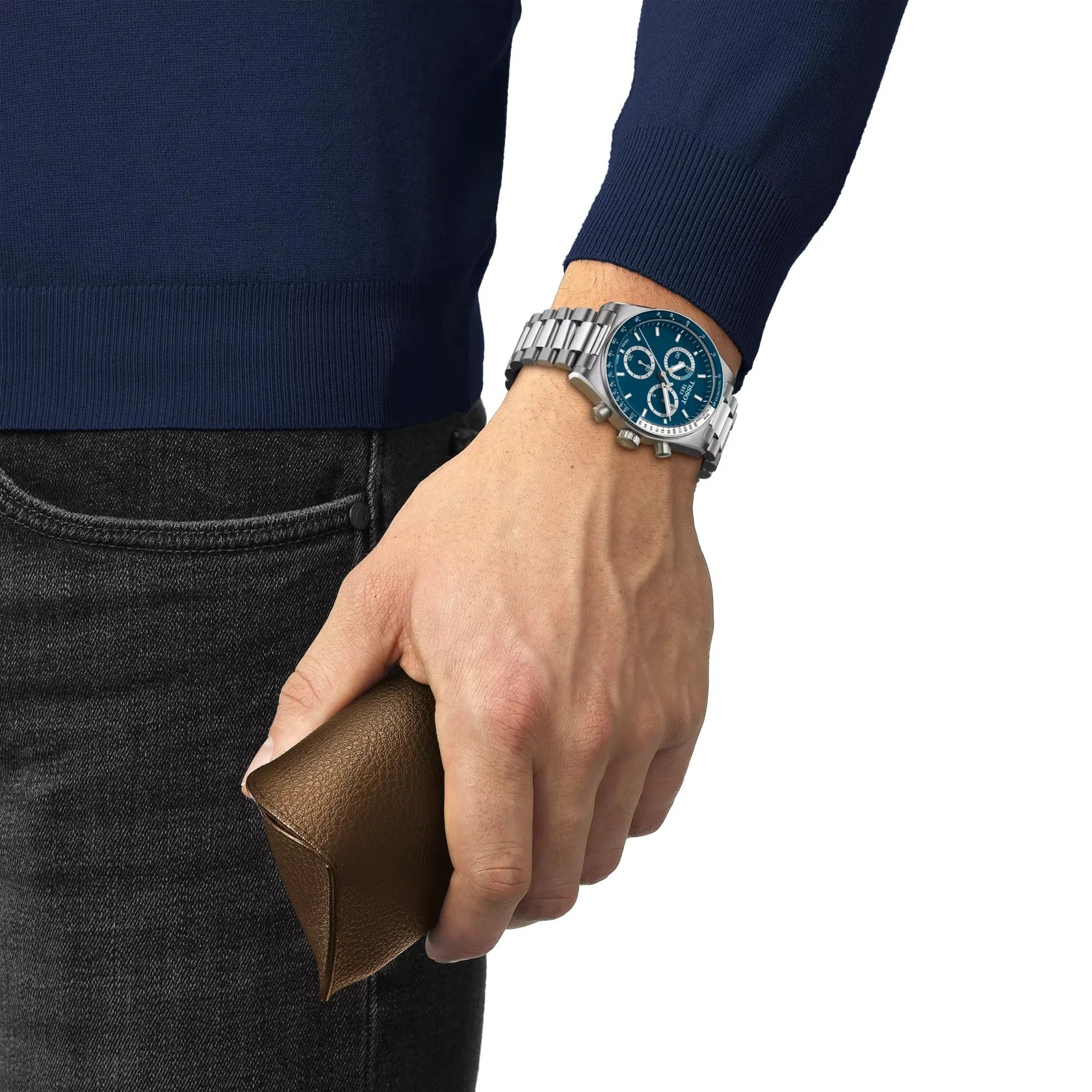 T149.417.11.041.00 Reloj Tissot PR516 de hombre correa de metal - Image 2