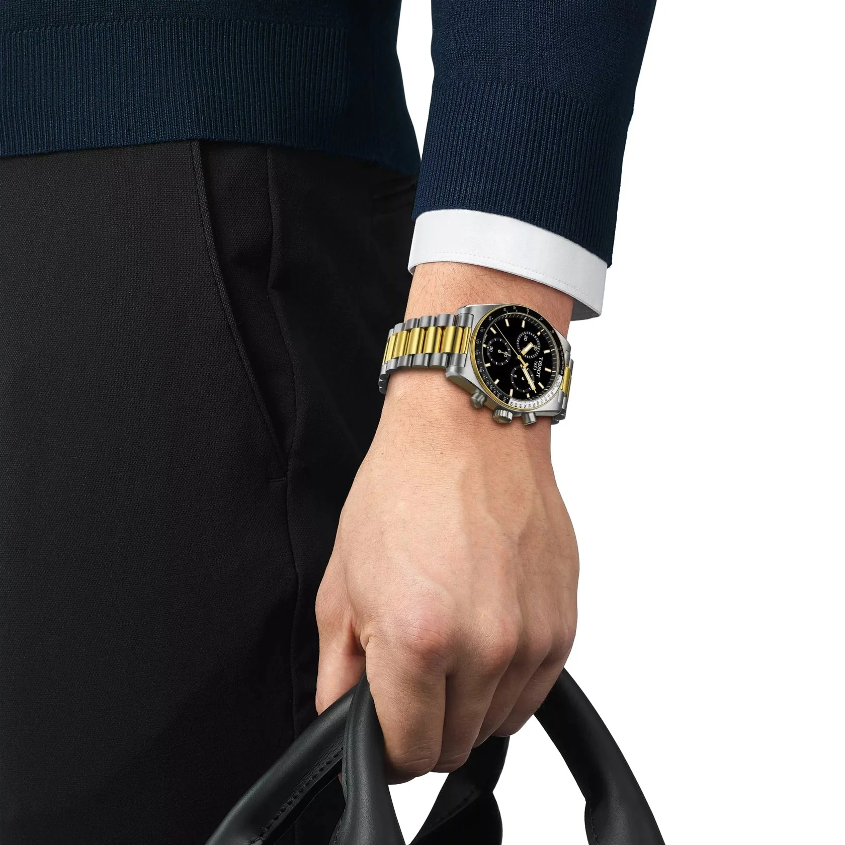 T149.417.22.051.00 Reloj Tissot PR516 de hombre correa de metal - Image 2