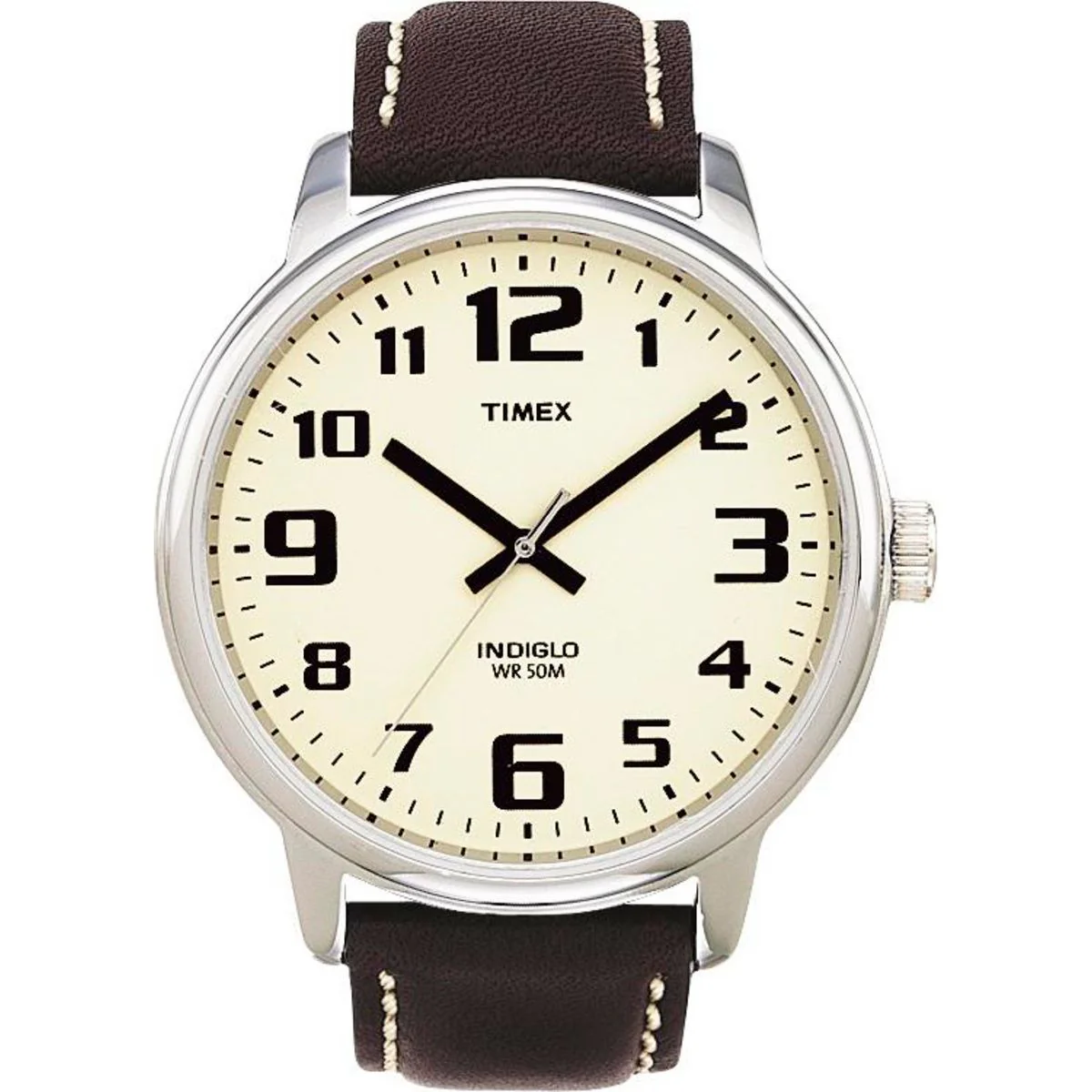 T28201 Reloj Timex Easy Reader para hombre correa de piel