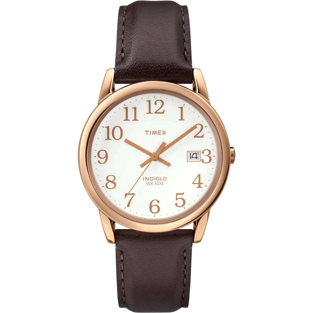 T2P563 Reloj Timex Easy Reader de hombre banda de piel