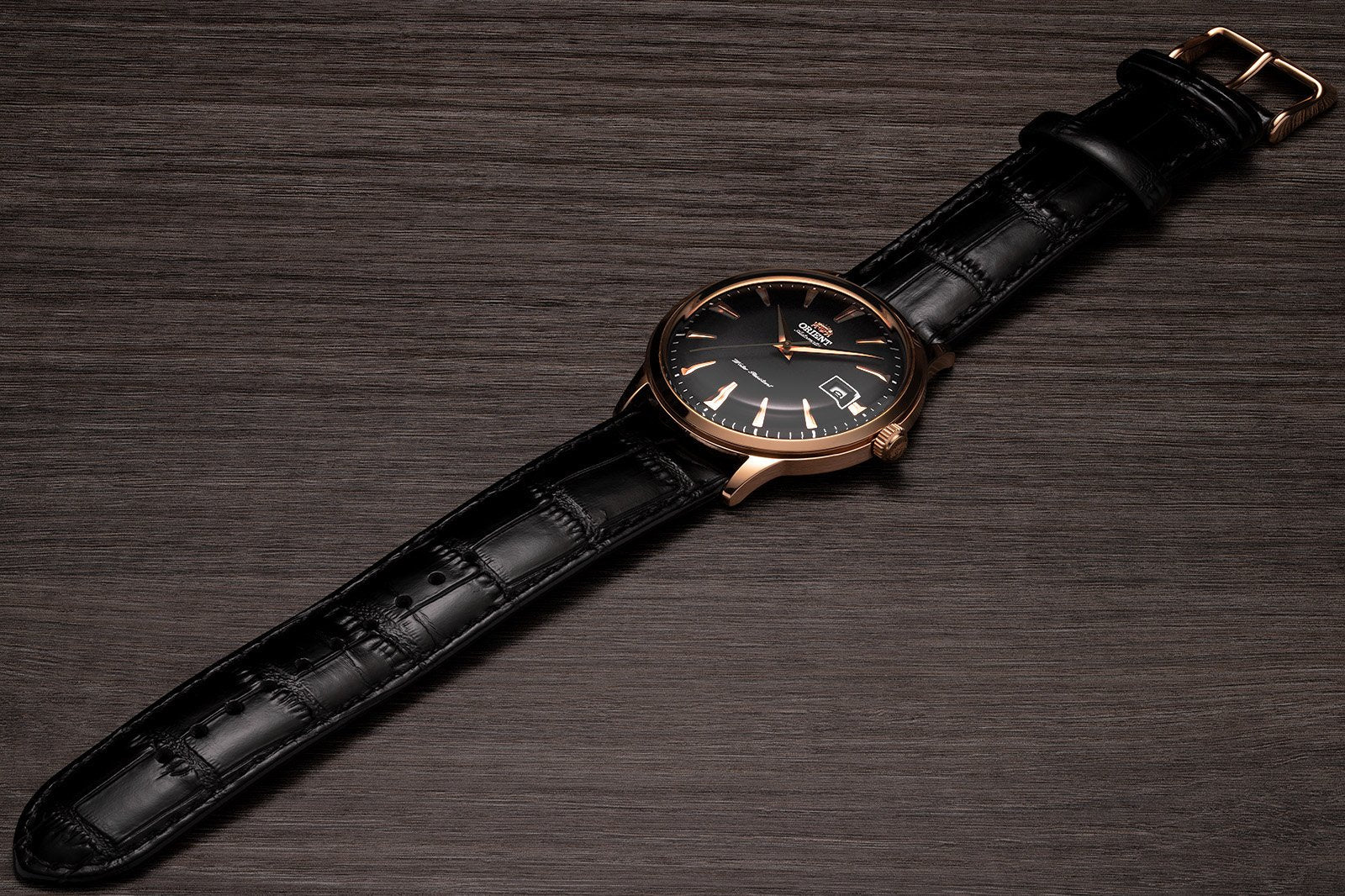 TAC00001B Orient Bambino de caballero pulsera de piel - Image 4