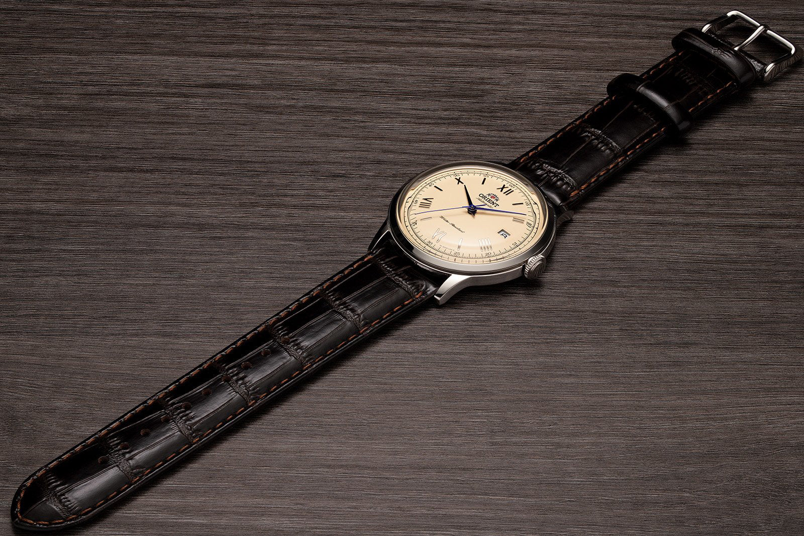 TAC00009N Orient Bambino de hombre correa de piel - Image 3