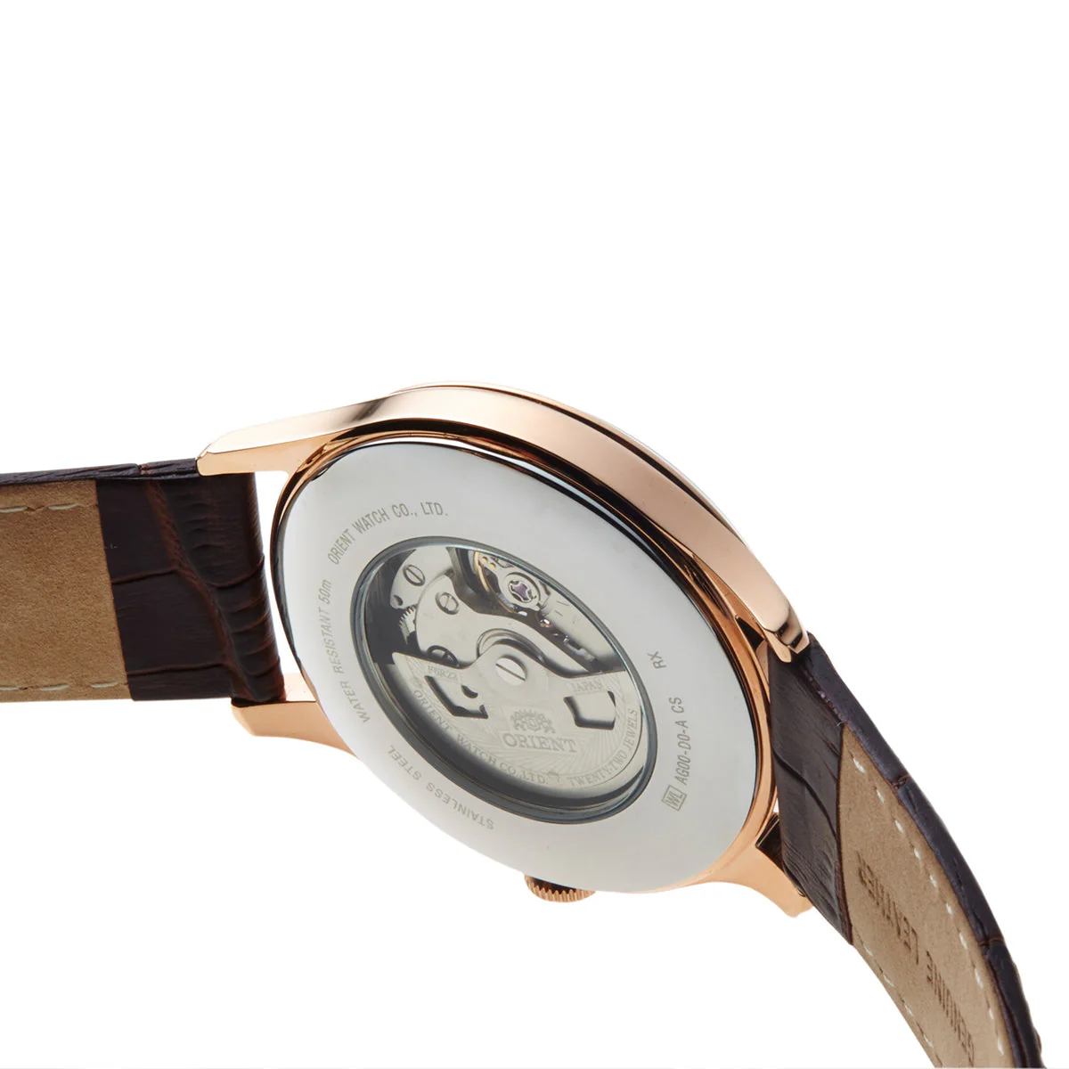 TAG00001T Orient Classic de caballero pulsera cuero - Image 2