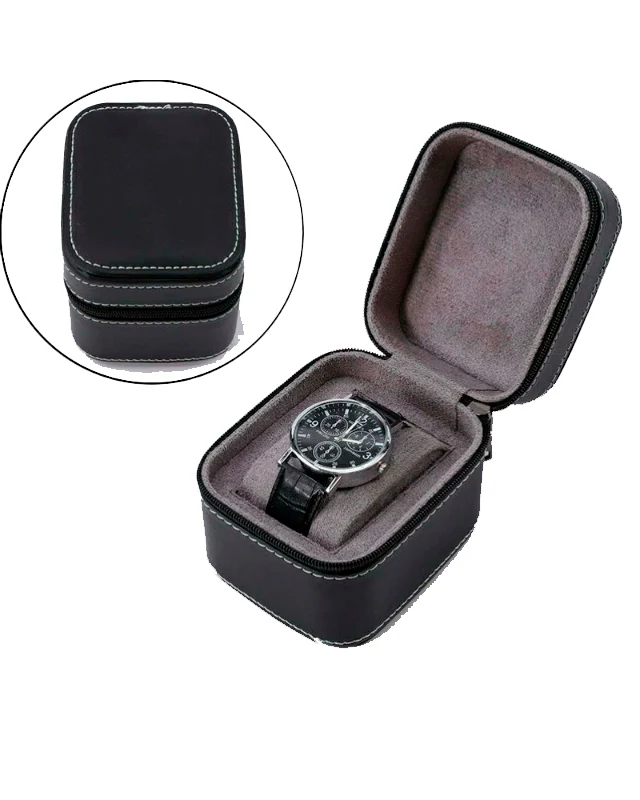 TC-011 Caja para reloj Tancy un espacio de cuero acolchado - Image 2