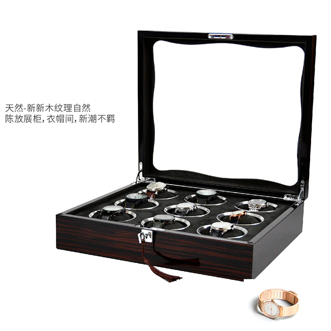 TC-019 Caja organizadora de relojes 9 espacios marca Tancy - Image 2