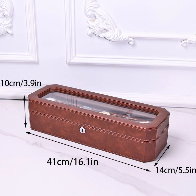 TC-022 Caja Tancy de relojes tipo madera con cierre - Image 3