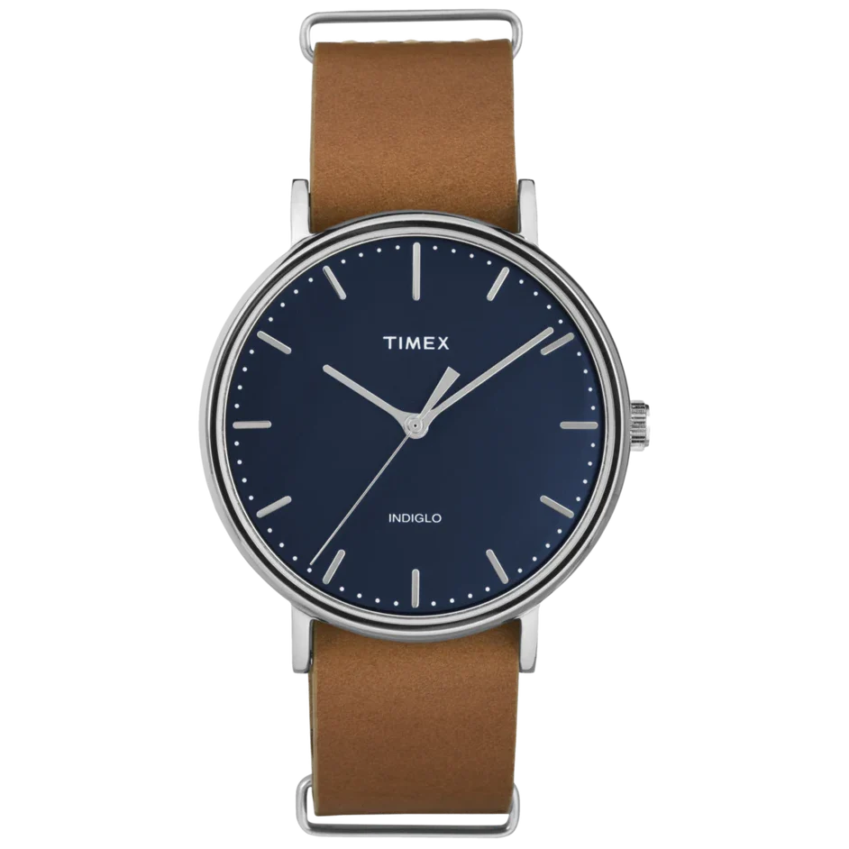 TW2P97800 Reloj Timex The Fairfield de caballero pulsera de cuero