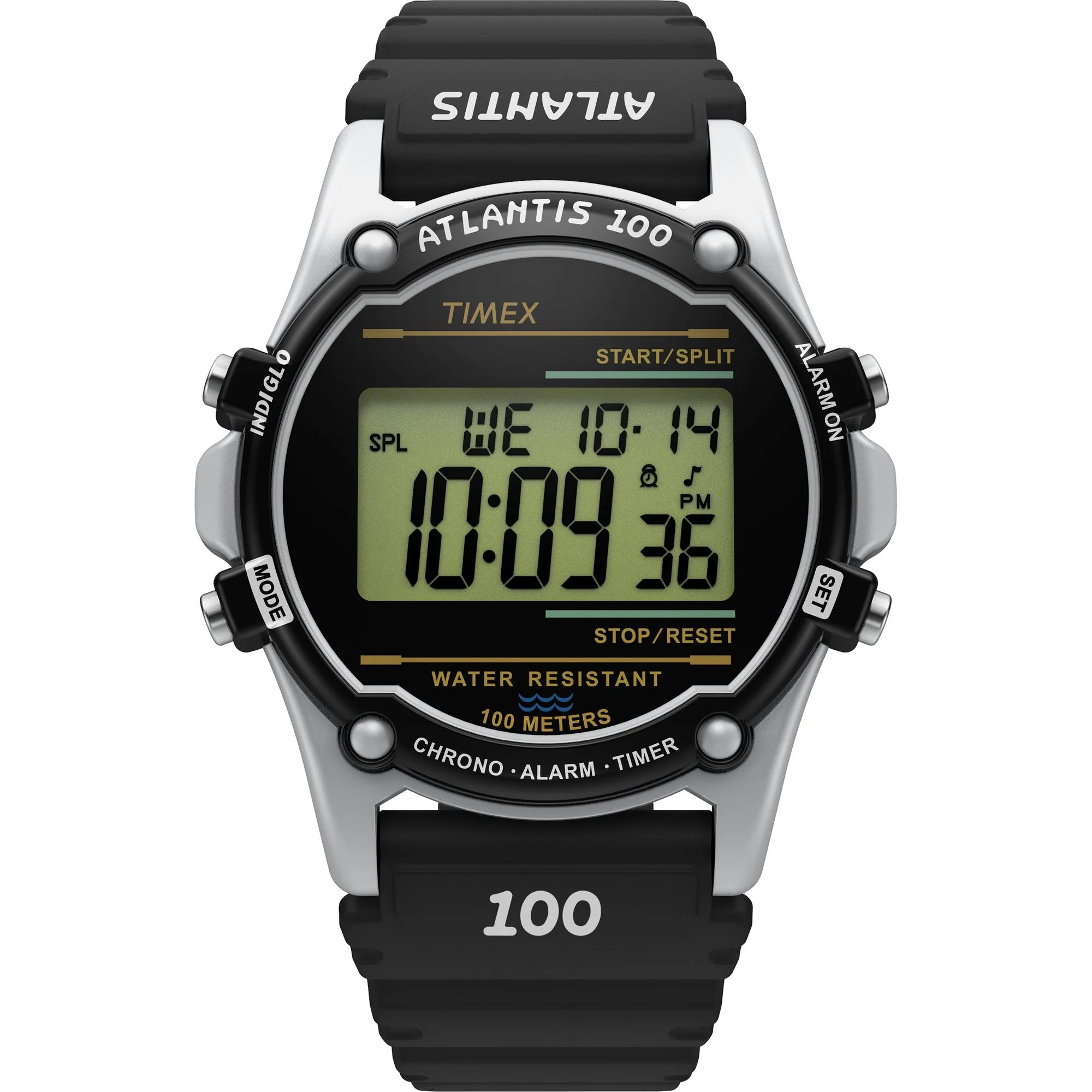 TW2U31000 Reloj Timex Atlantis de hombre pulsera de caucho 40 mm