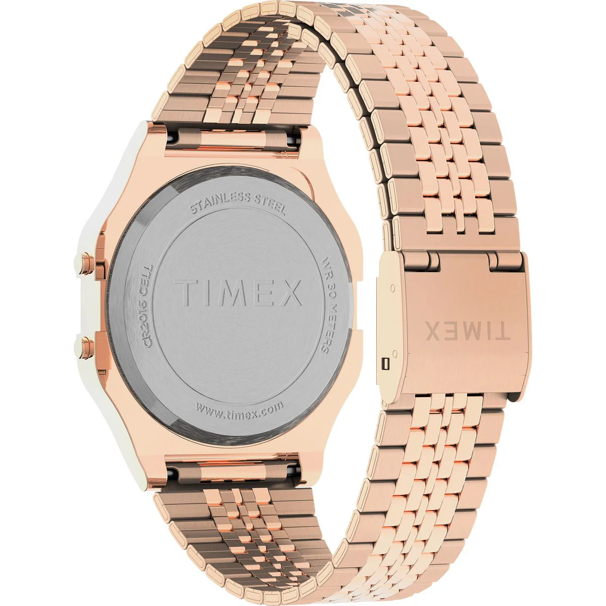 TW2U93600 Reloj Timex T80 Unisex pulsera de metal 34mm - Image 3