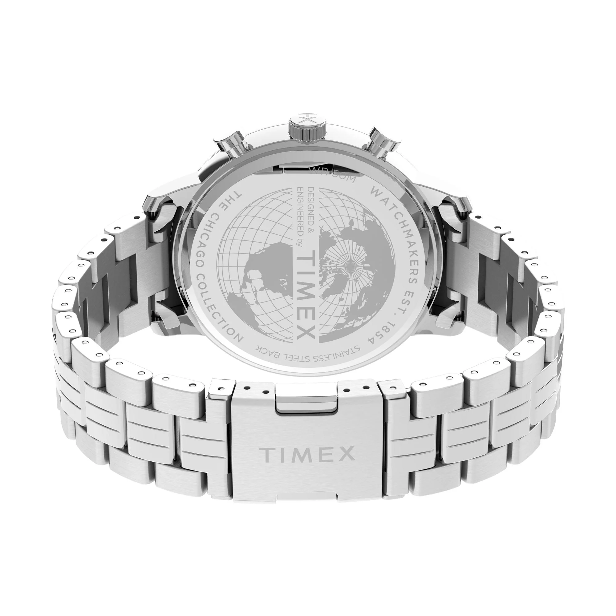 TW2V01700 Reloj Timex Chicago de hombre pulsera de metal 45 mm - Image 3