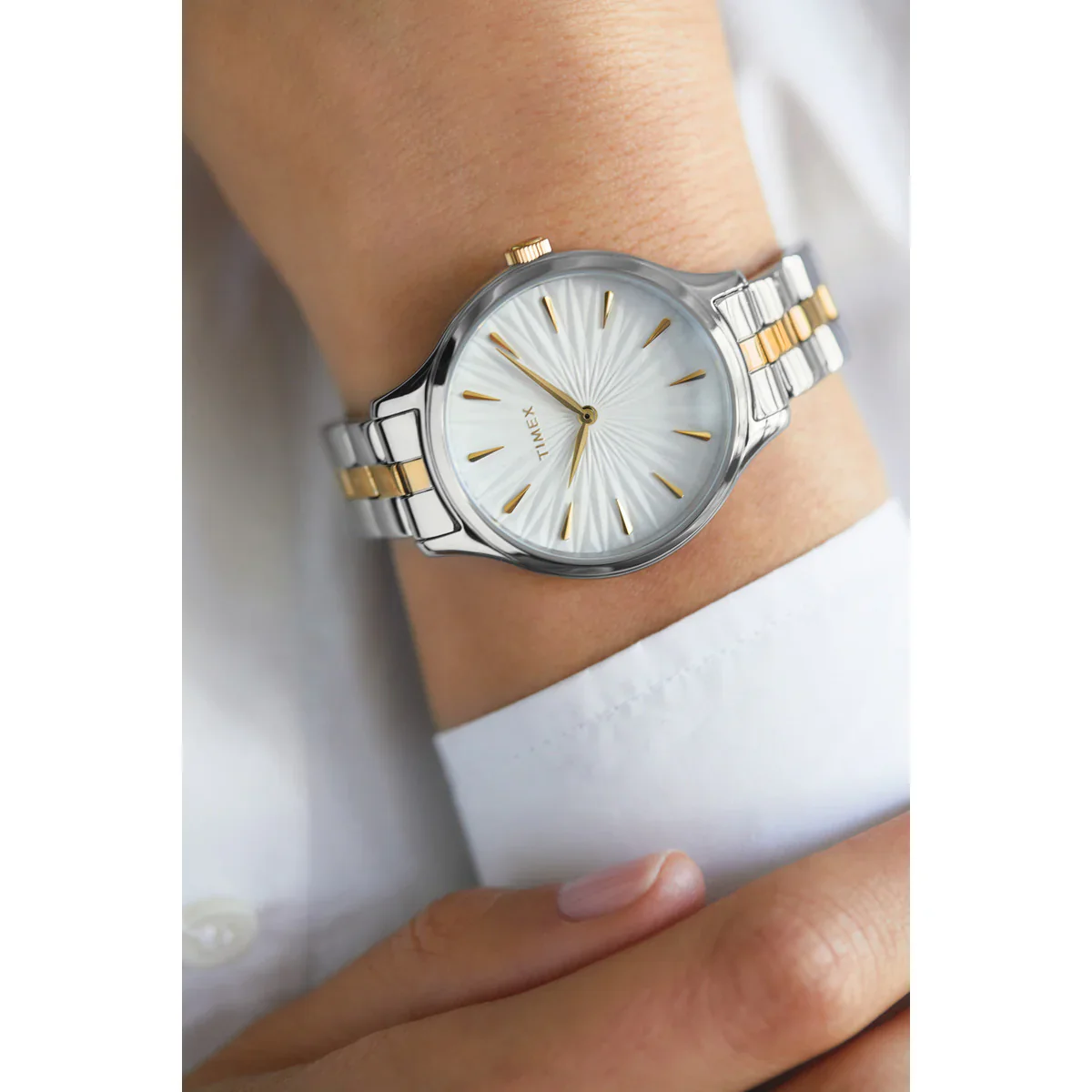 TW2V06500 Timex Peyton de dama pulsera de metal - Image 6