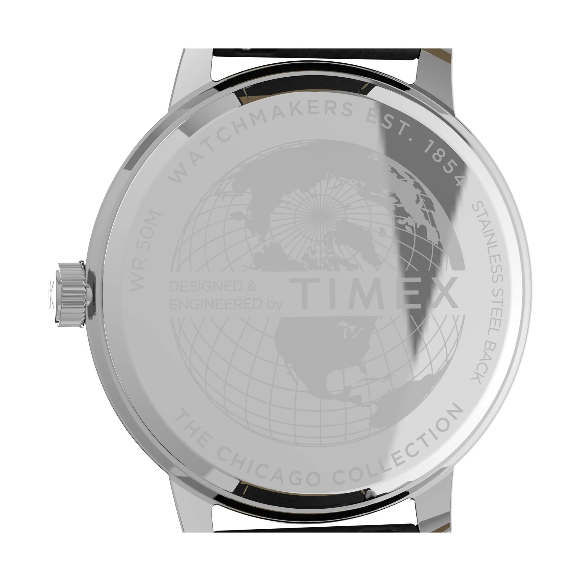 TW2V29200 Reloj Timex Chicago de hombre pulsera de piel 45 mm - Image 4