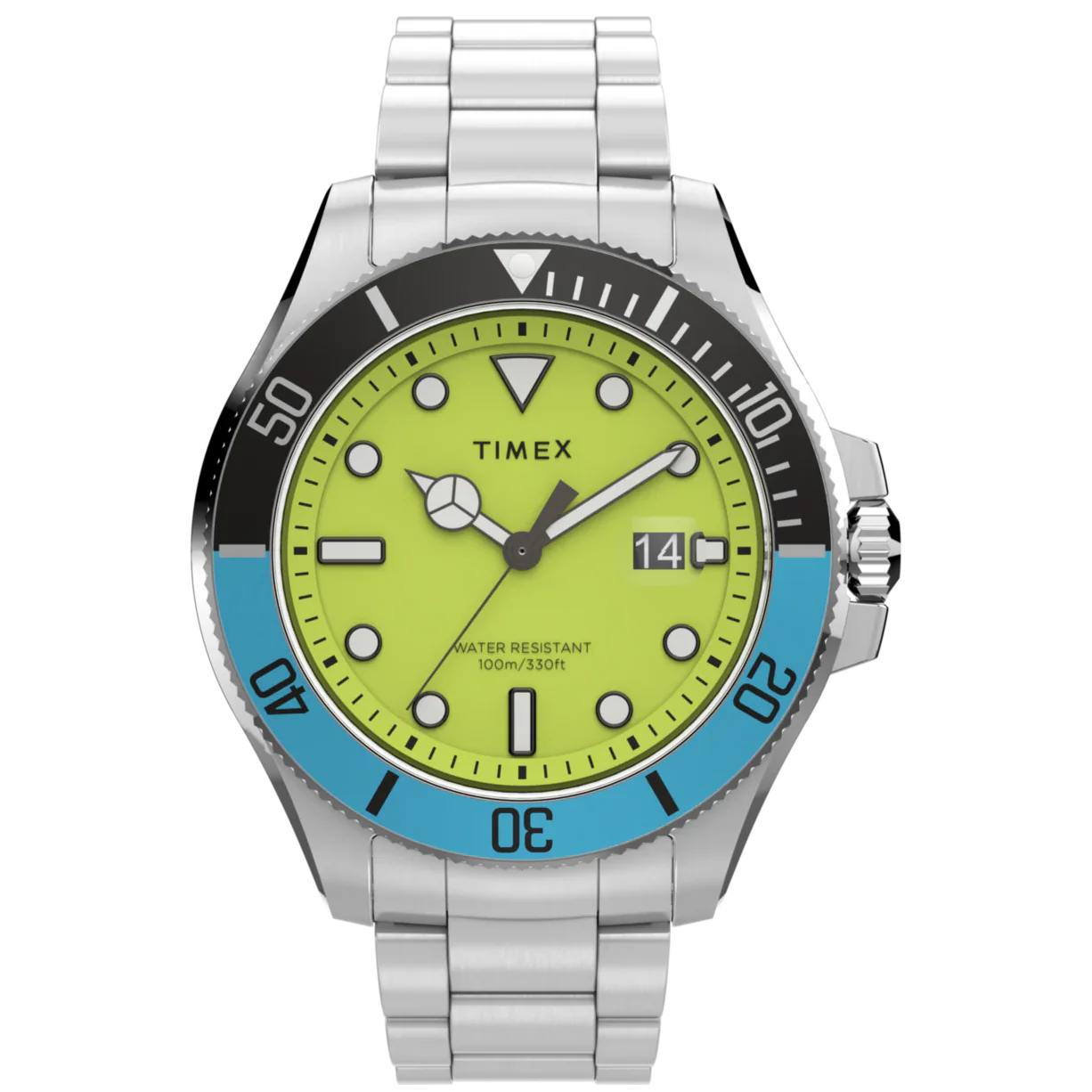 TW2V65300 Reloj Timex Harborside Coast de hombre pulsera de metal 43 mm