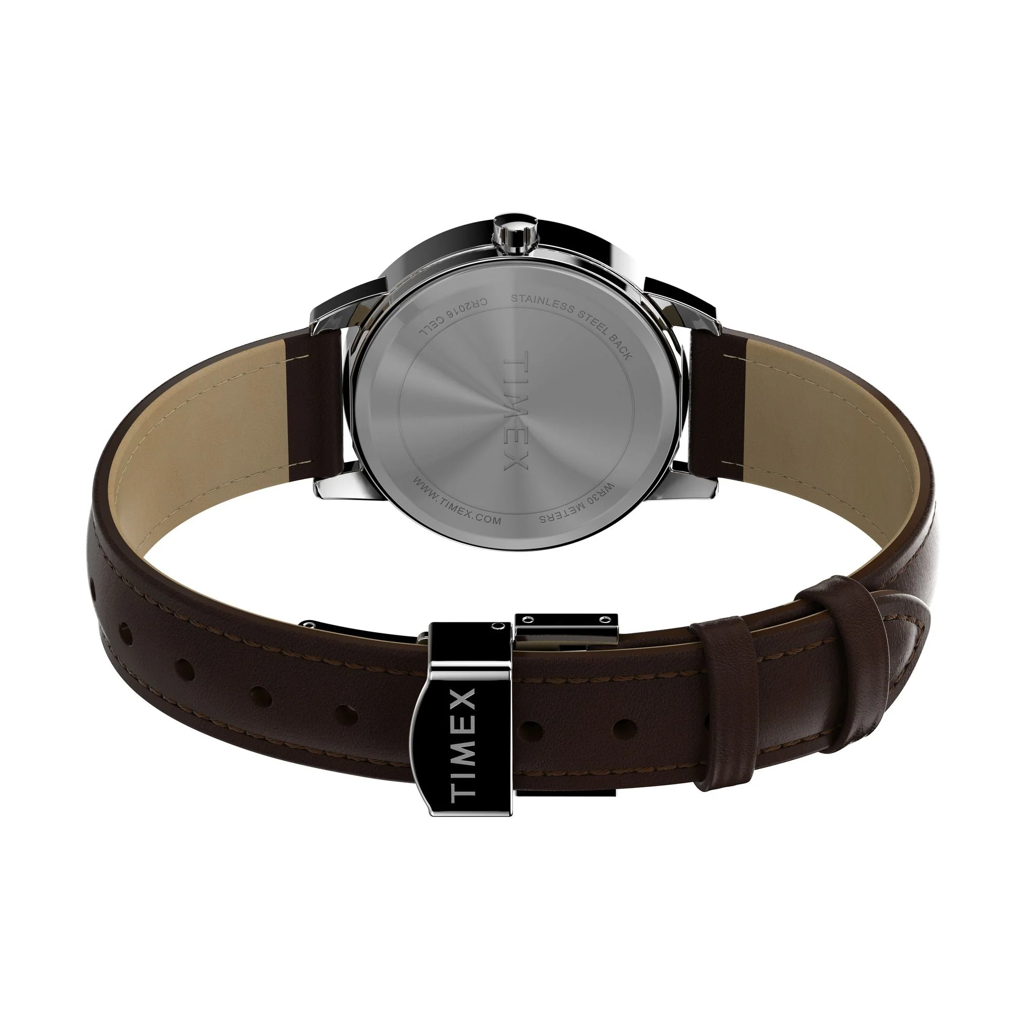 TW2V69000 Reloj Timex Easy Reader de dama correa de piel 30 mm - Image 4