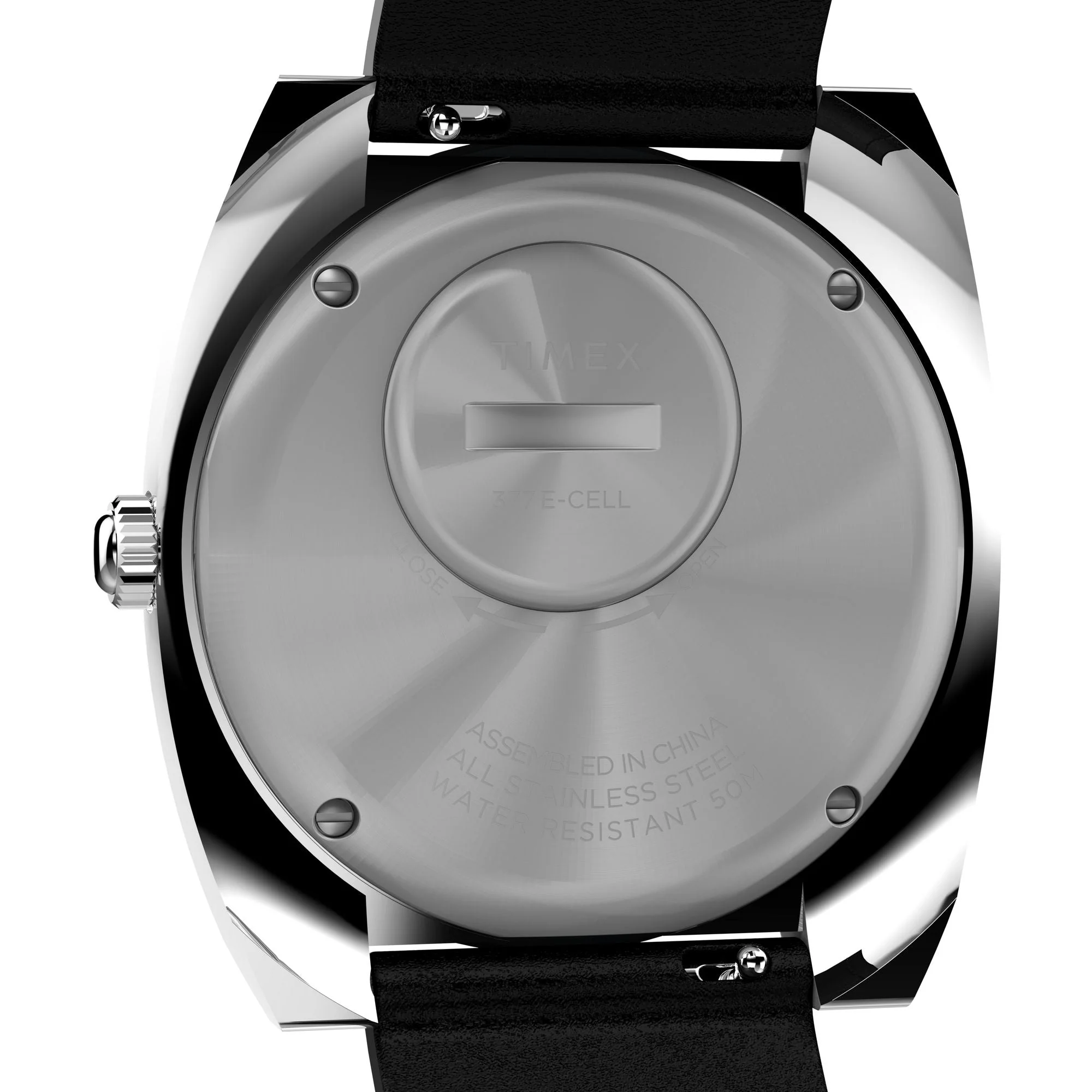 TW2V69500 Reloj Timex World Time Reissue de hombre correa de cuero 39 mm - Image 4