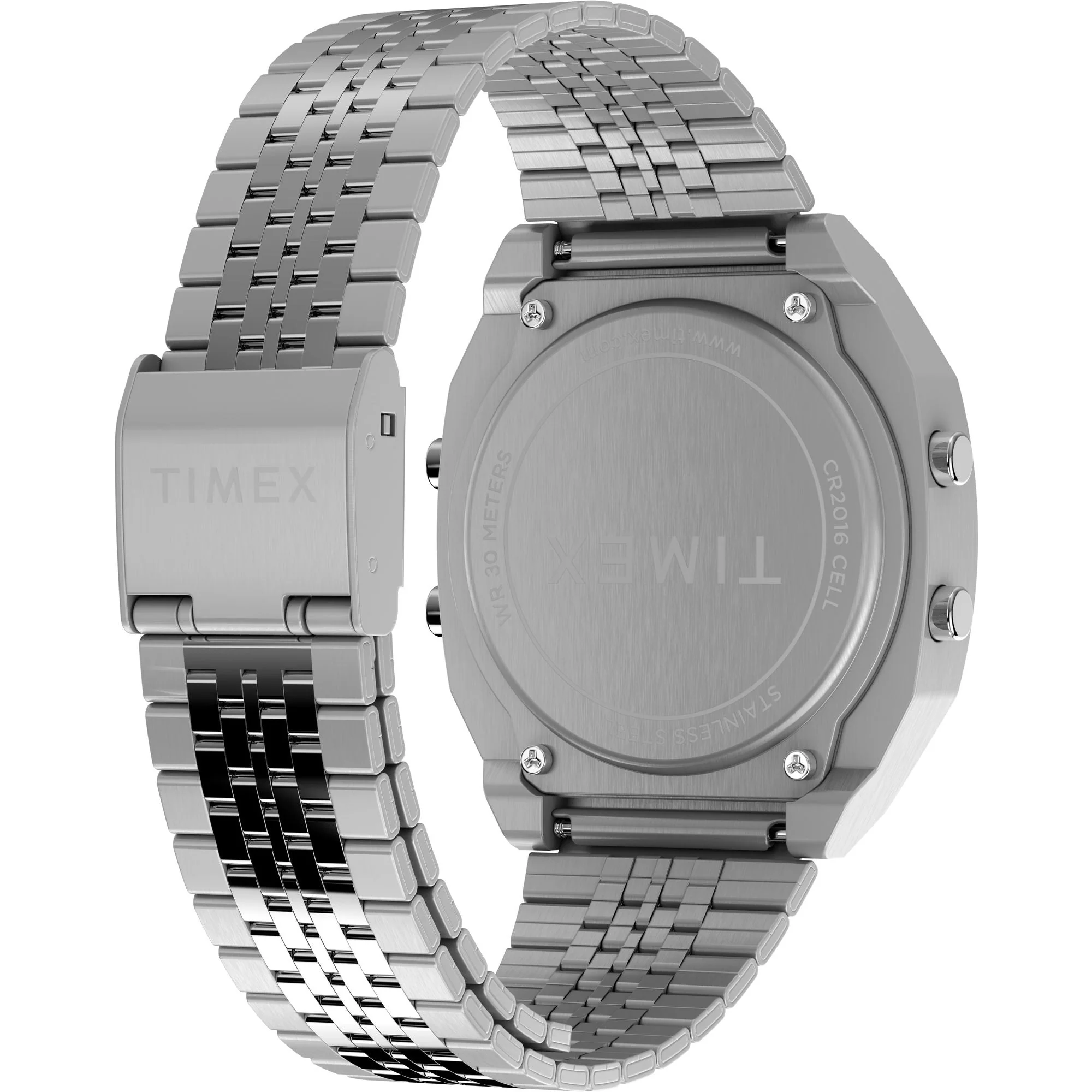 TW2V74200 Reloj Timex T80 unisex correa de metal 36 mm - Image 3