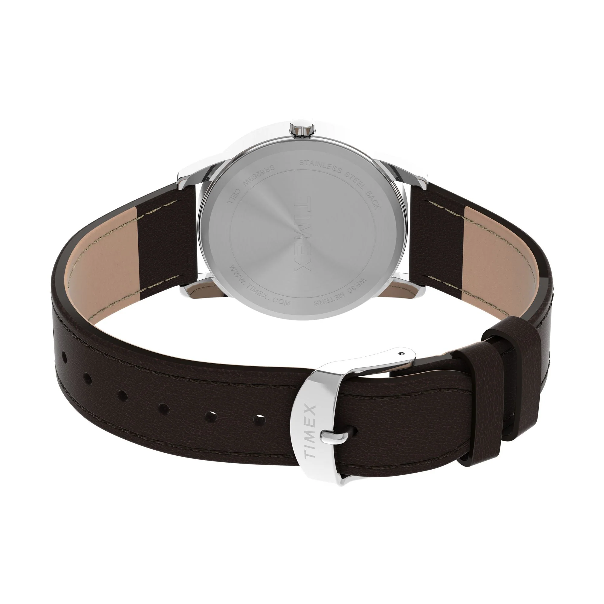 TW2V75200 Reloj Timex Easy Reader de hombre pulsera de piel 35 mm - Image 4