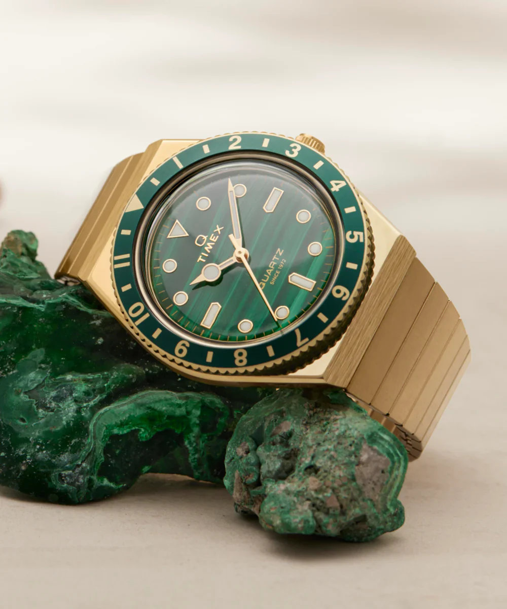 TW2V92200 Reloj Timex Q de dama pulsera de metal - Image 3