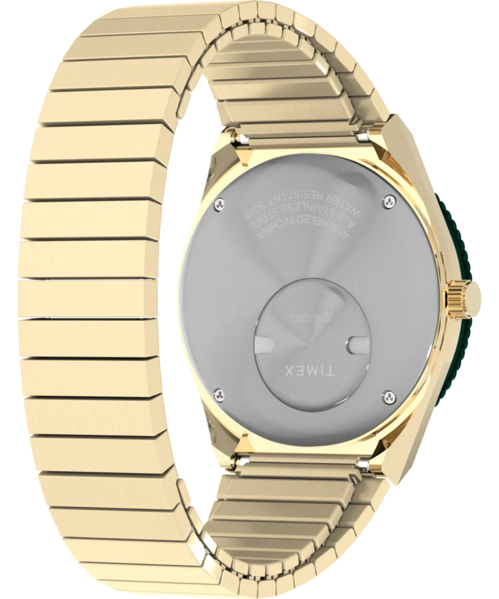 TW2V92200 Reloj Timex Q de dama pulsera de metal - Image 4