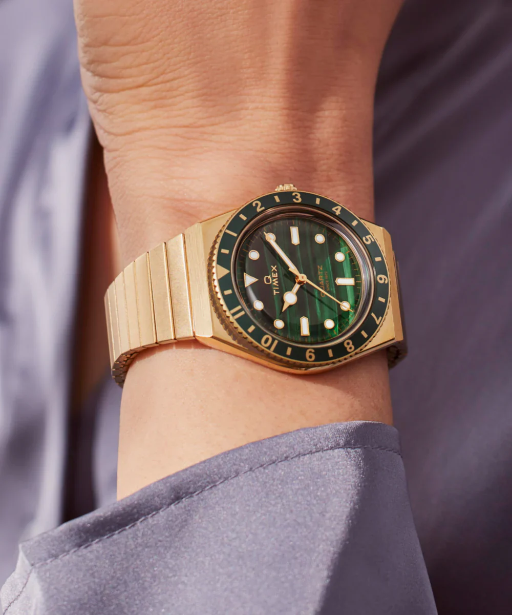TW2V92200 Reloj Timex Q de dama pulsera de metal - Image 9