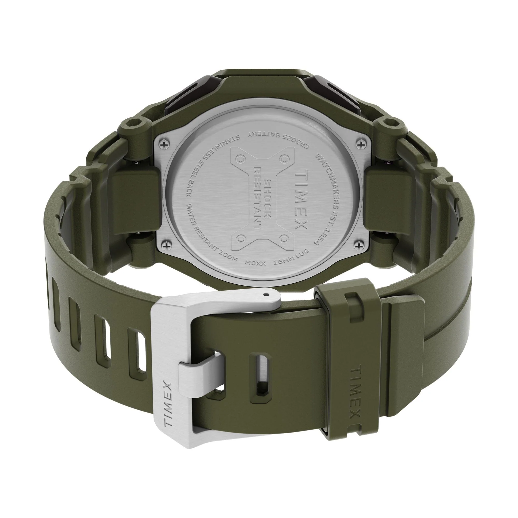 TW2V93700 Reloj Timex Command Encounter de hombre pulsera de caucho 45 mm - Image 2