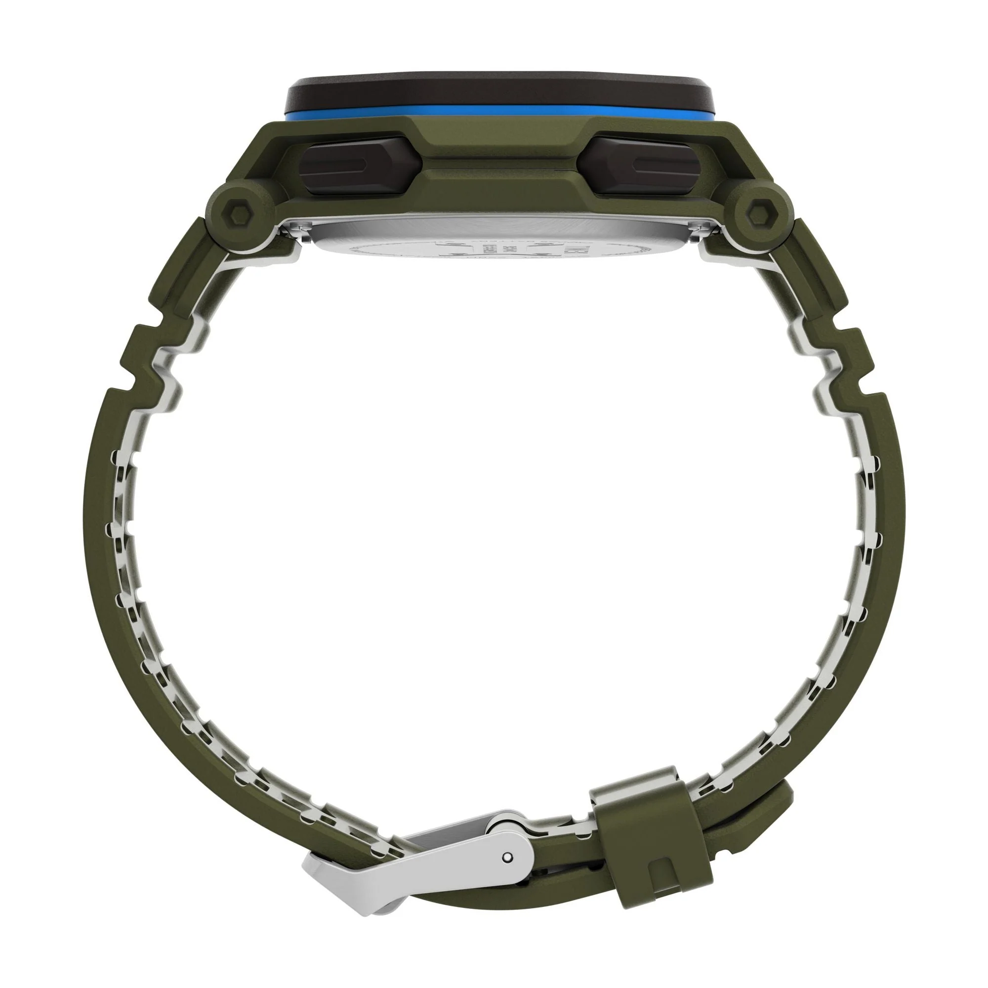 TW2V93700 Reloj Timex Command Encounter de hombre pulsera de caucho 45 mm - Image 4