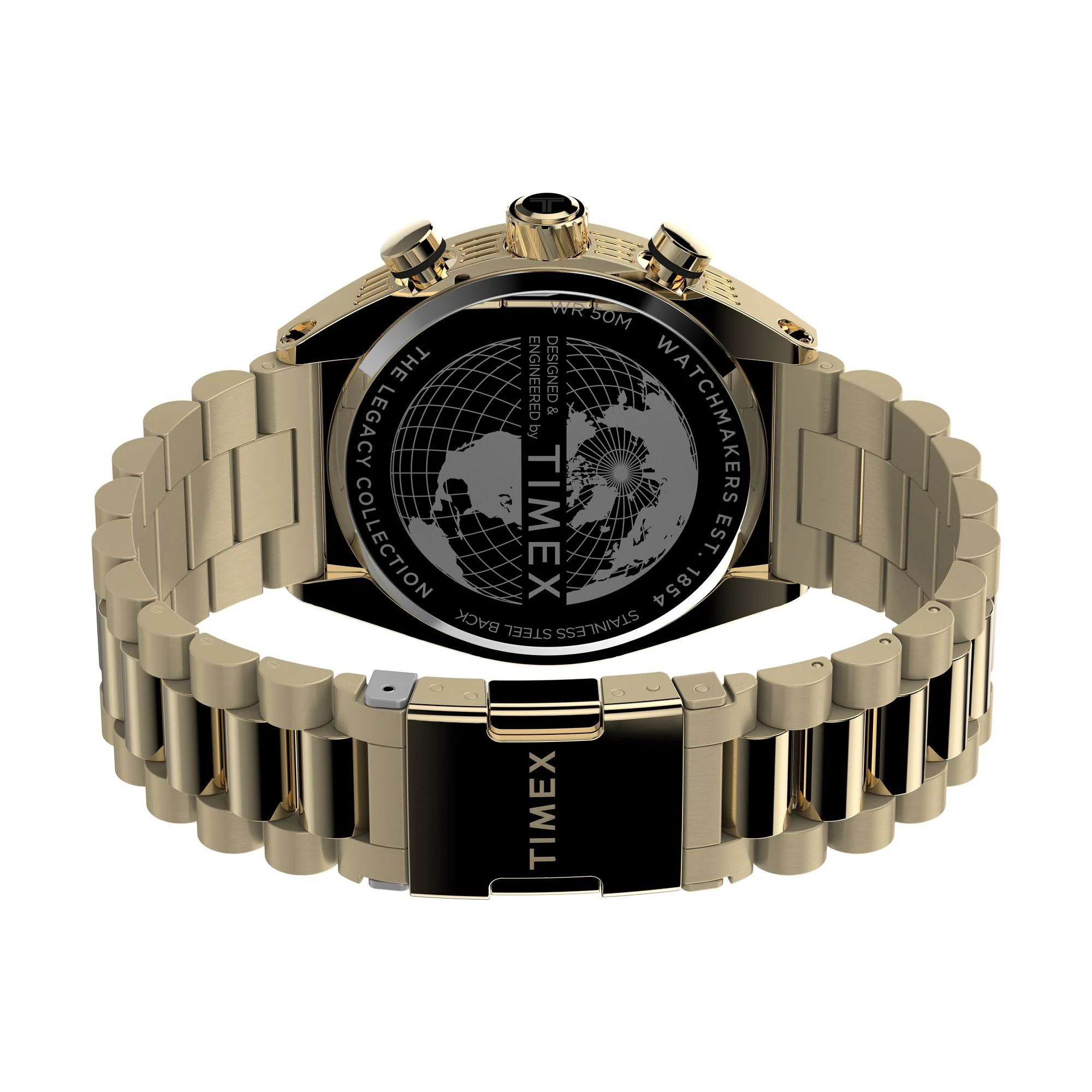 TW2W22100 Reloj Timex Legacy Tonneau de hombre pulsera de metal 42 mm - Image 6
