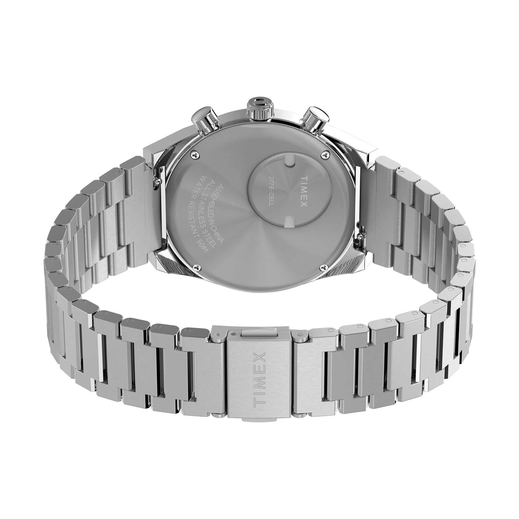TW2W33600 Reloj Timex Q Falcon Eye de caballero banda de metal 40 mm - Image 5