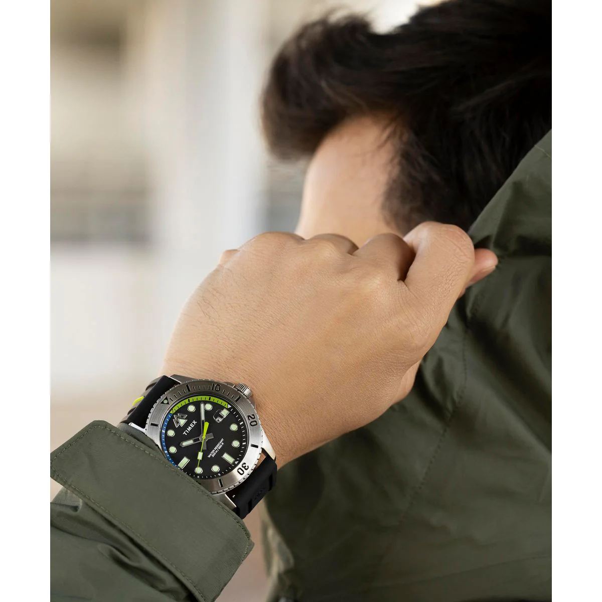 TW2W41700 Reloj Timex Expedition Anchorage de hombre pulsera de caucho - Image 11