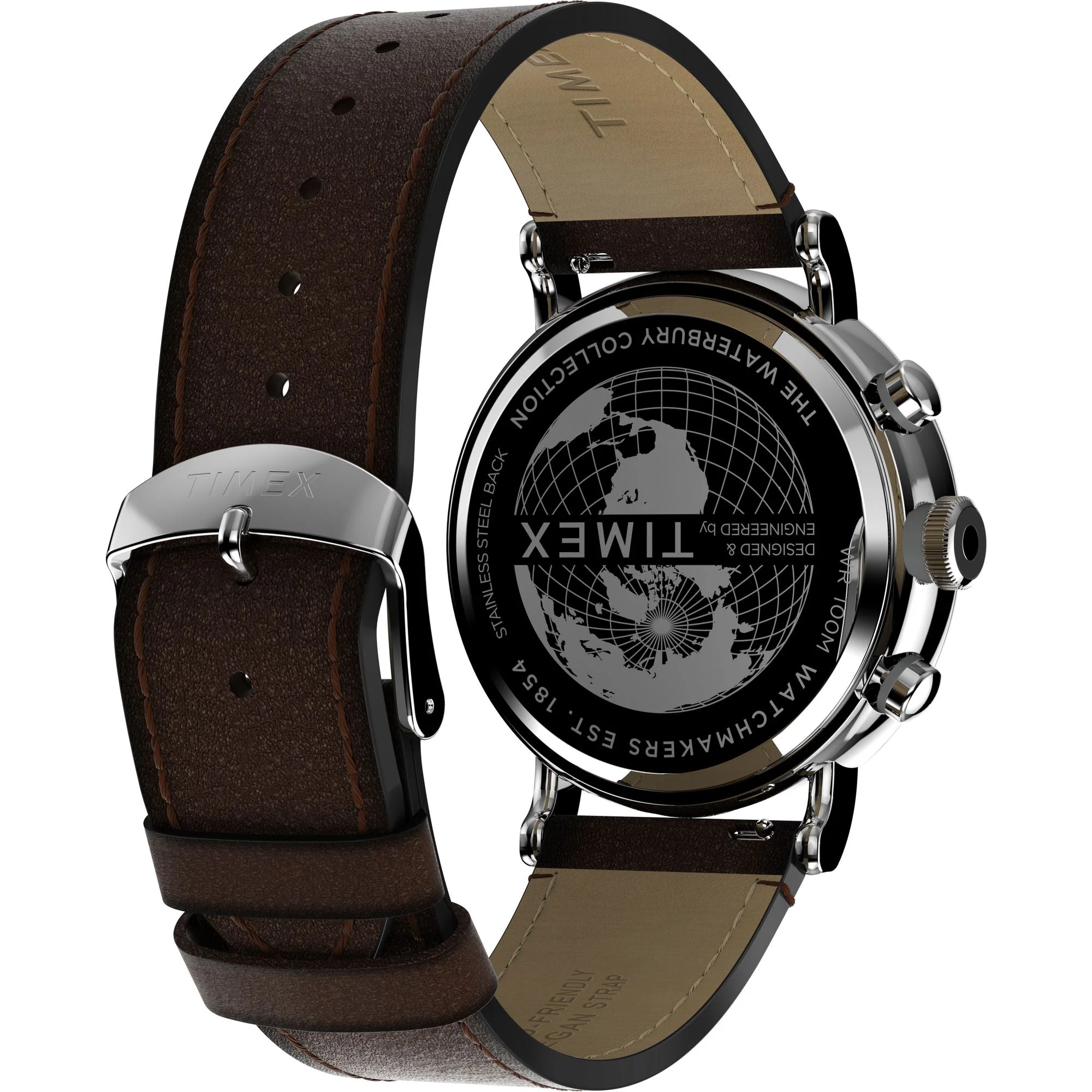 TW2W47300 Reloj Timex Waterbury de hombre pulsera de piel 43 mm - Image 4