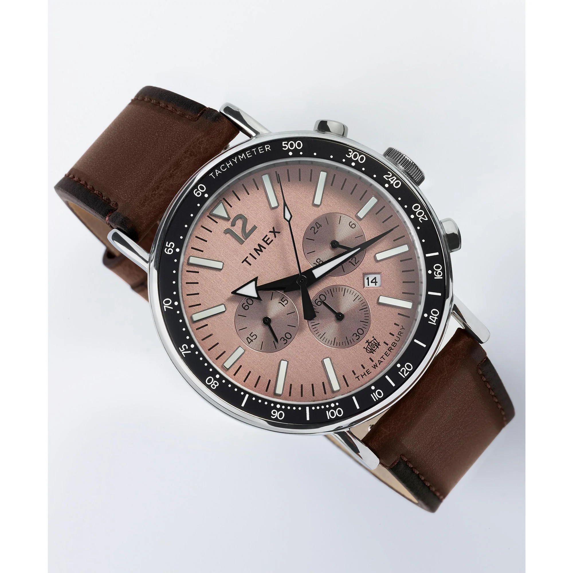 TW2W47300 Reloj Timex Waterbury de hombre pulsera de piel 43 mm - Image 6