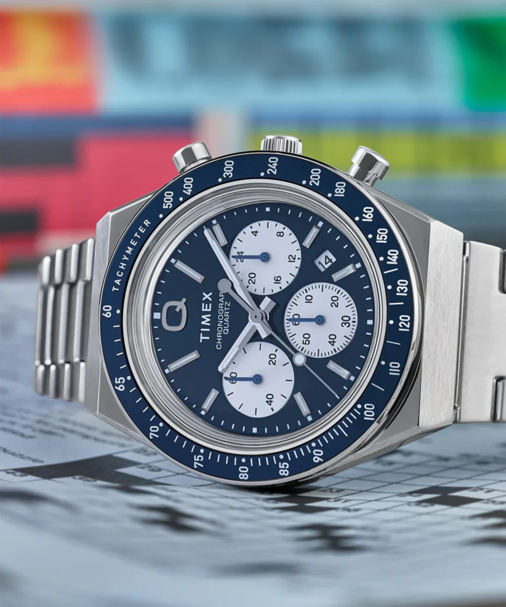 TW2W51600 Reloj Timex Q de hombre pulsera de metal - Image 3
