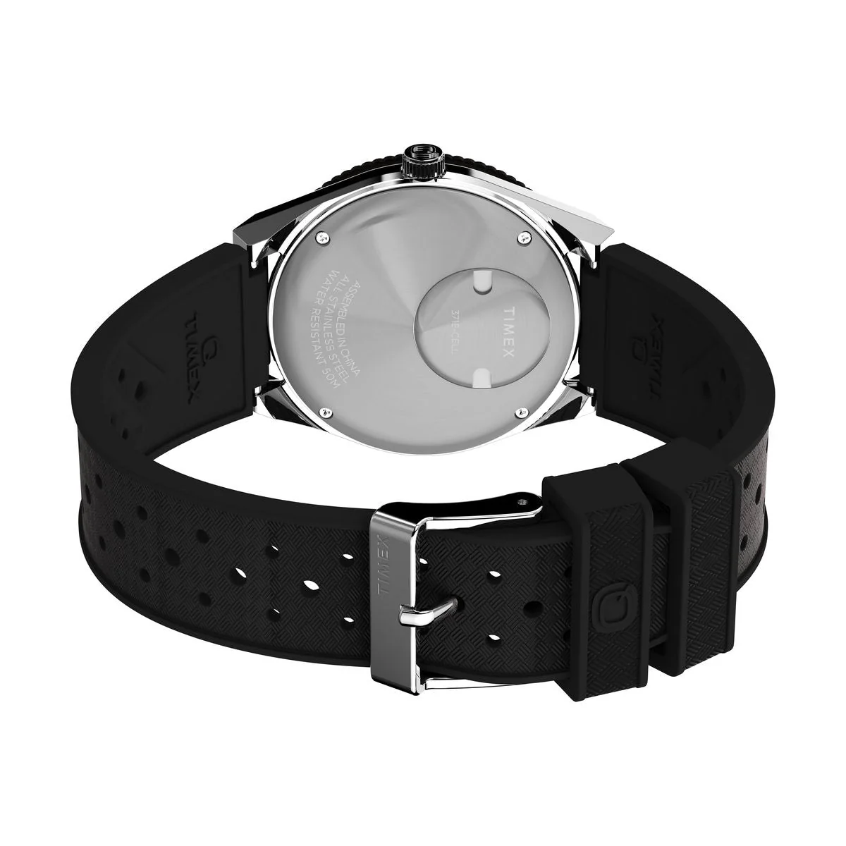TW2W57500 Reloj Timex Q GMT de hombre correa de resina - Image 2