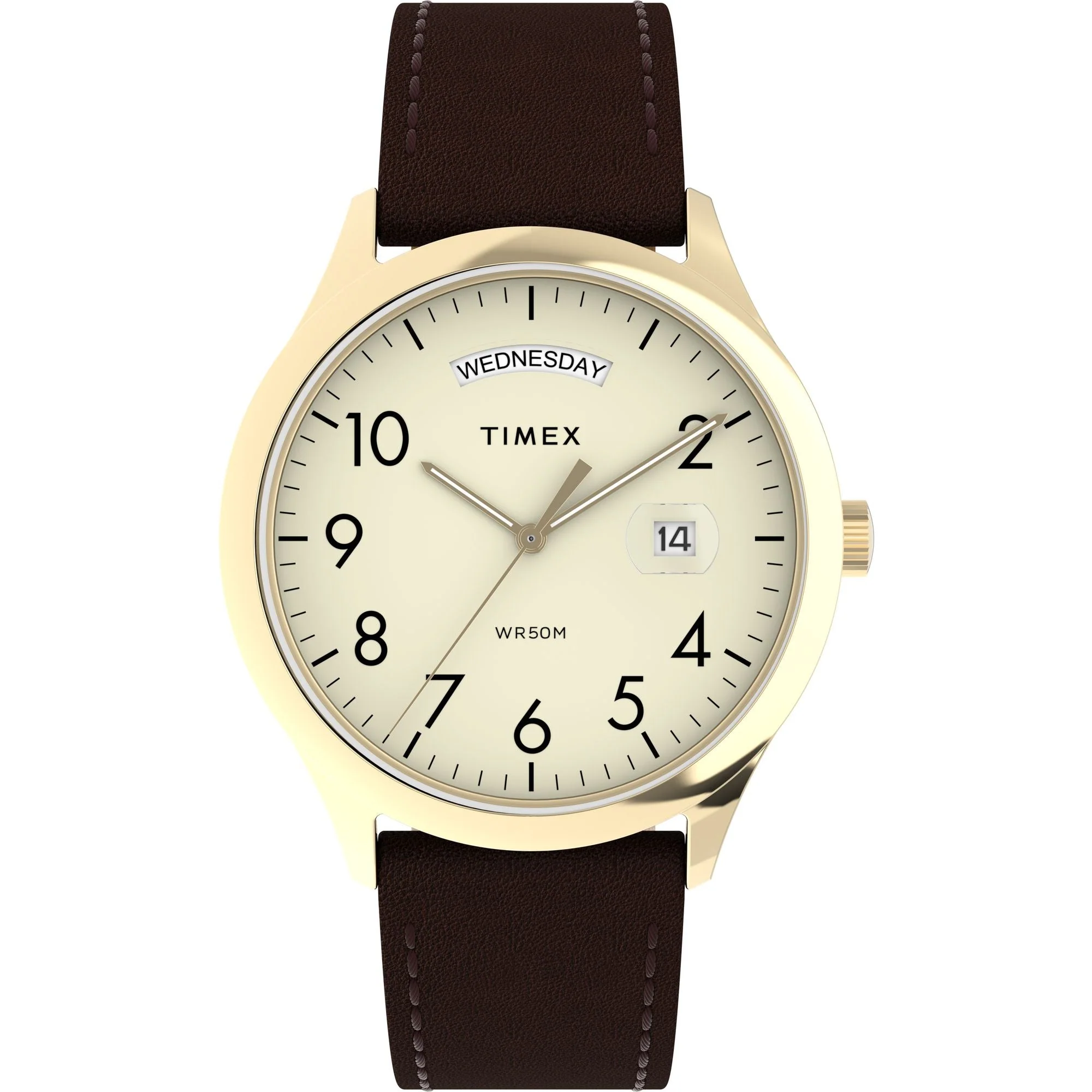 TW2W68400 Reloj Timex Modern Easy Reader de hombre pulsera de piel 40 mm