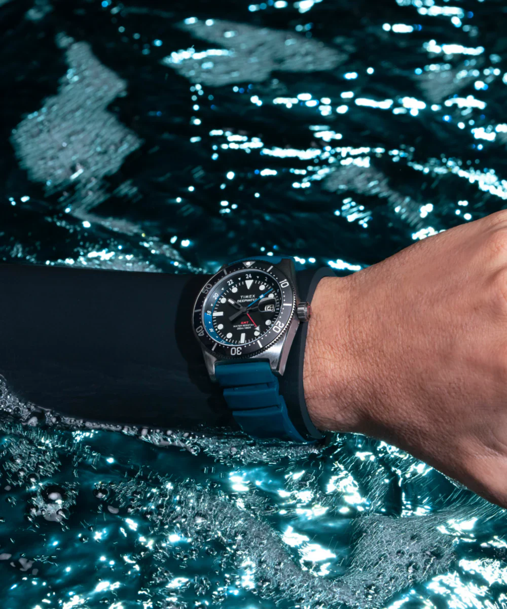 TW2W74600 Reloj Timex Deepwater de hombre pulsera de caucho - Image 10