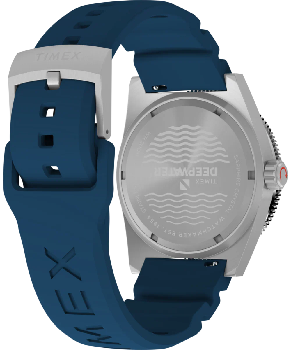 TW2W74600 Reloj Timex Deepwater de hombre pulsera de caucho - Image 3