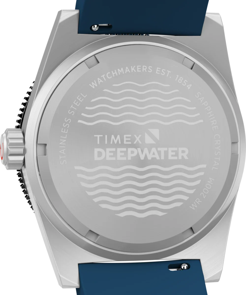 TW2W74600 Reloj Timex Deepwater de hombre pulsera de caucho - Image 4