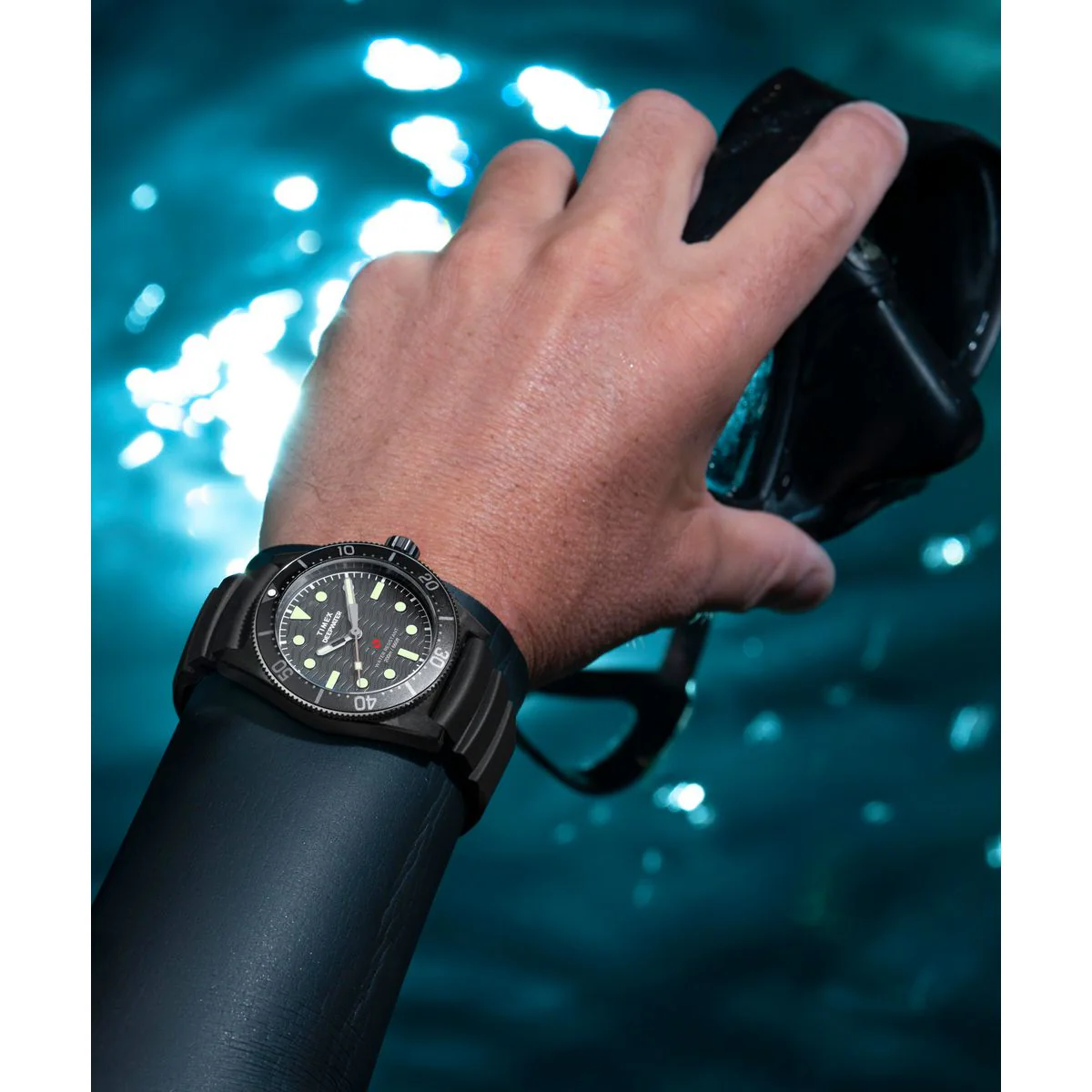 TW2W74700 Reloj Timex Deepwater de hombre correa de resina - Image 11