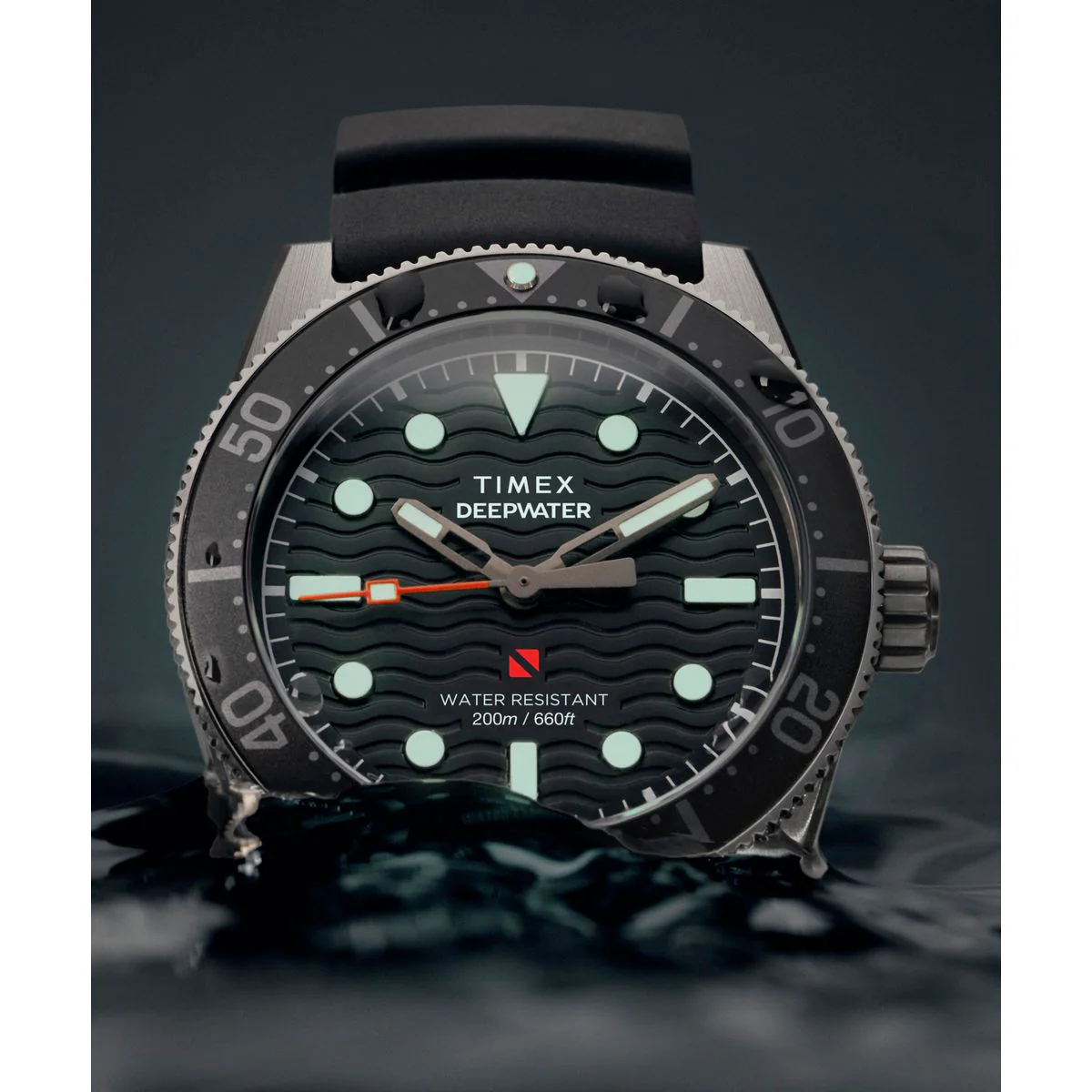 TW2W74700 Reloj Timex Deepwater de hombre correa de resina - Image 5