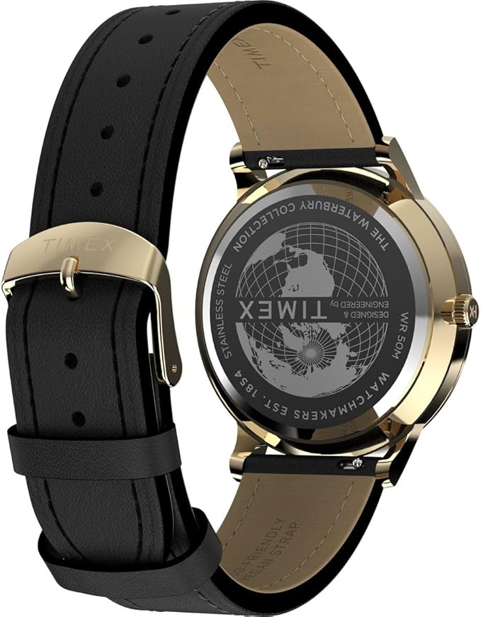 TW2W75900 Reloj Timex Waterbuny de caballero pulsera de piel - Image 3