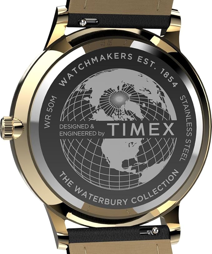 TW2W75900 Reloj Timex Waterbuny de caballero pulsera de piel - Image 4