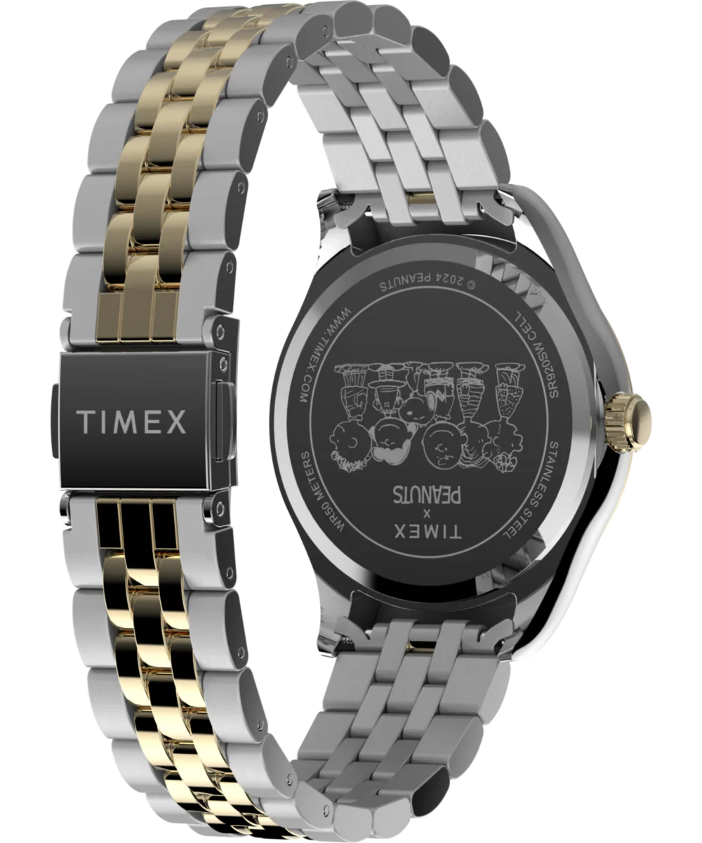 TW2W78800 Reloj Timex de Snoopy para caballero pulsera de metal - Image 3