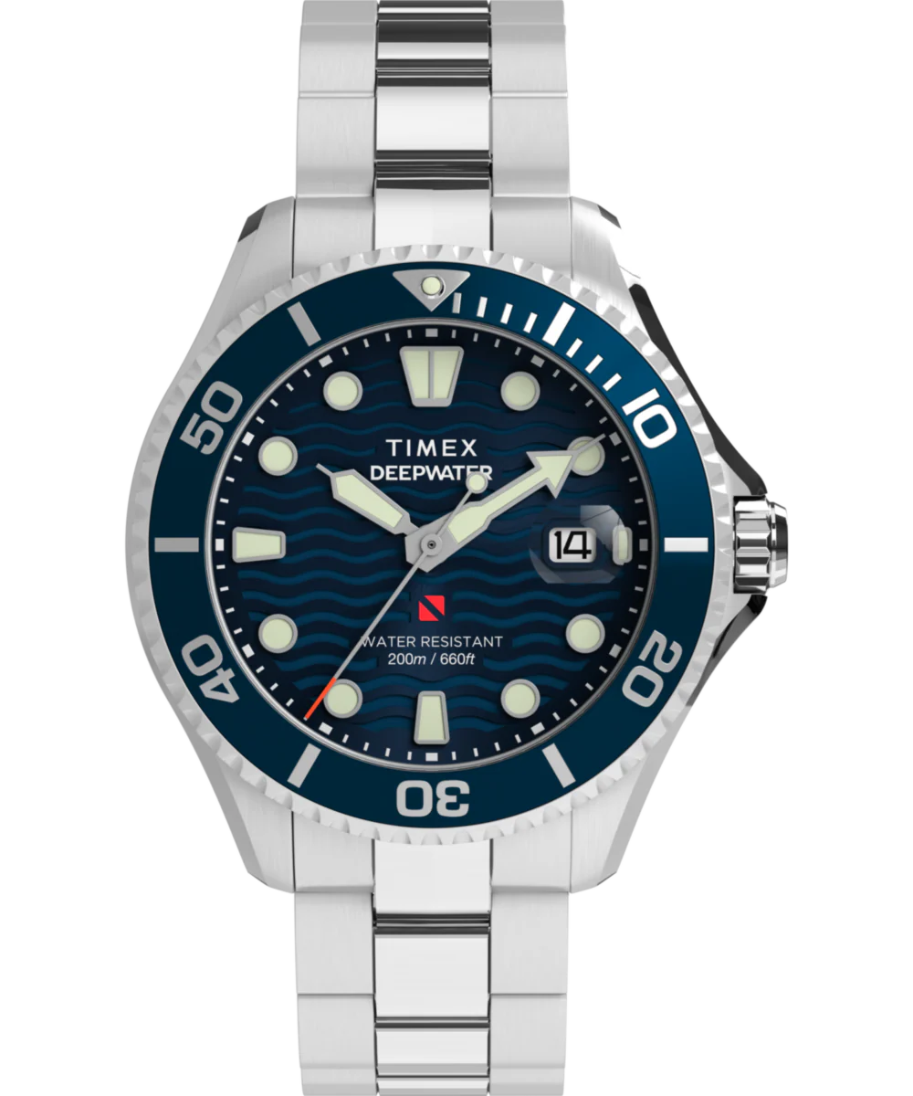 TW2W81900 Reloj Timex Deepwater Meridian 200 de hombre correa de metal