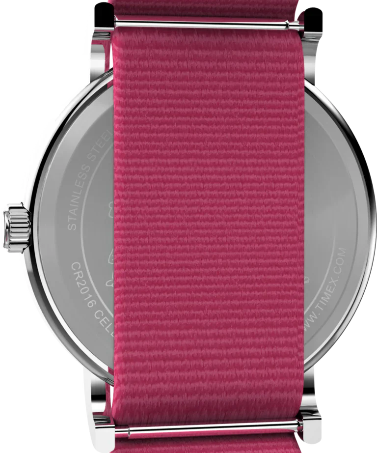 TW2W83100 Reloj Timex x Peaunuts Snoopy de dama pulsera de tela 38 mm - Image 3