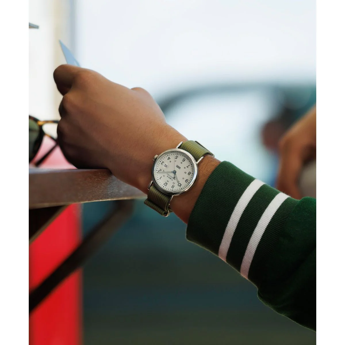 TW2W86000 Reloj Timex Weekender de hombre correa de tela - Image 7