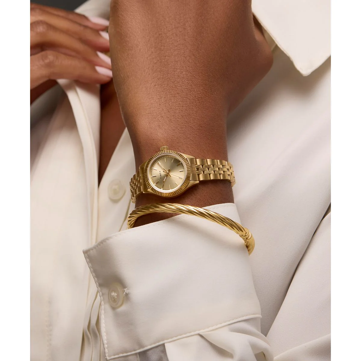 TW2W91000 Reloj Timex Legacy Mini de mujer correa de metal - Image 4