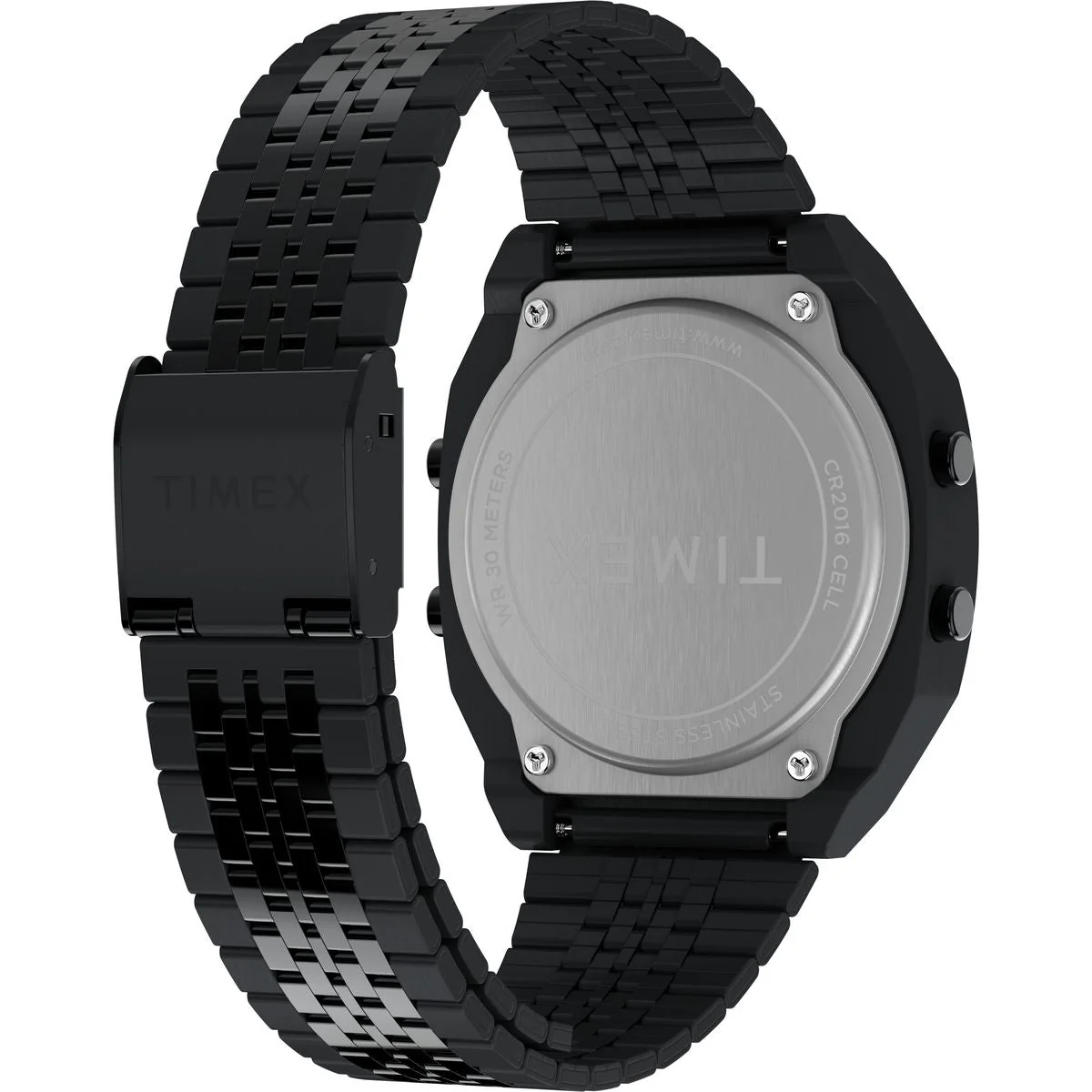 TW2W91600 Reloj Timex T80 de hombre pulsera de metal - Image 4