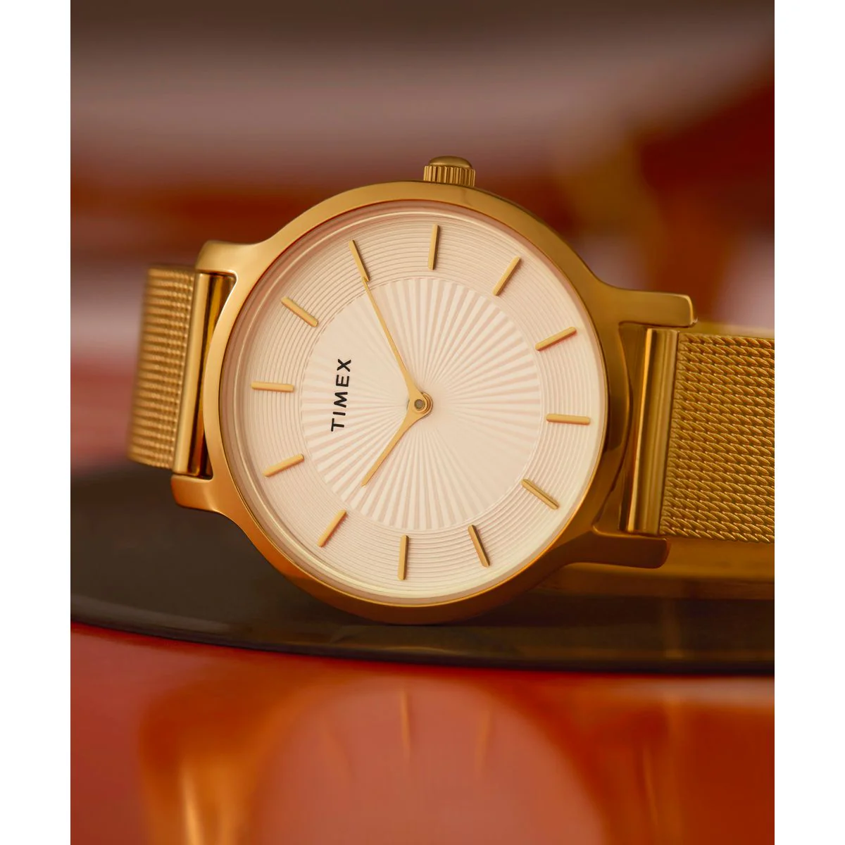 TW2Y10300 Reloj Timex Transcend de mujer banda mesh - Image 2