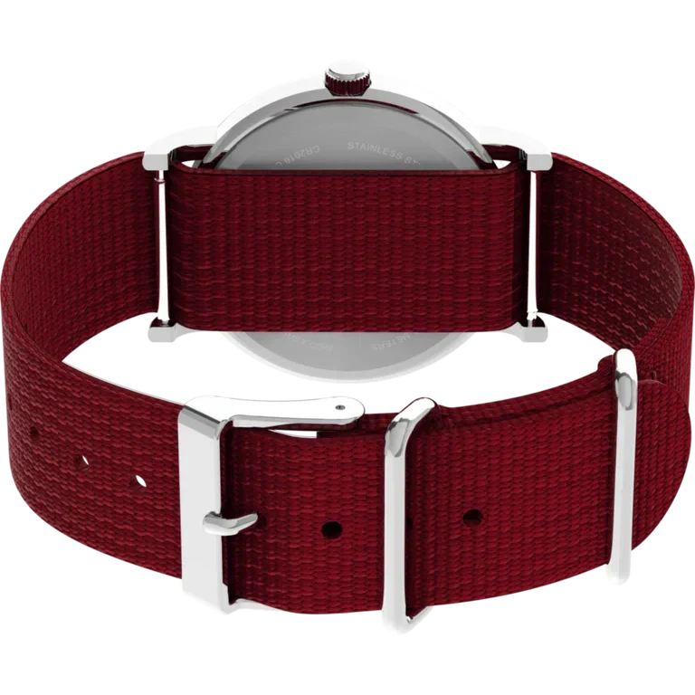 TW2Y11700 Reloj Timex x Peanuts Snoopy unisex correa de tela 38mm - Image 5